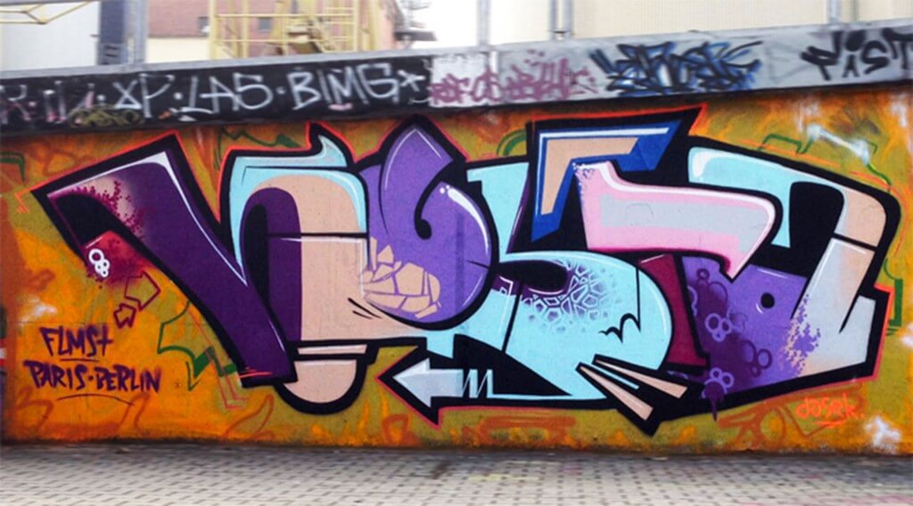 Graffiti Erfurt (Saline) Kosta - Max Kosta 2013