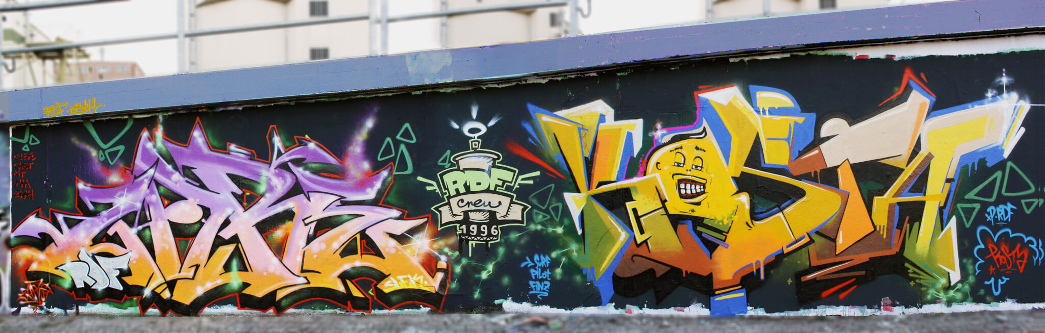 Graffiti in Erfurt by Kosta an Zare 2014