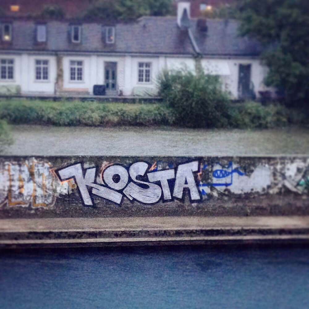 Graffiti Bombing Zürich (CH) - Max Kosta 2014