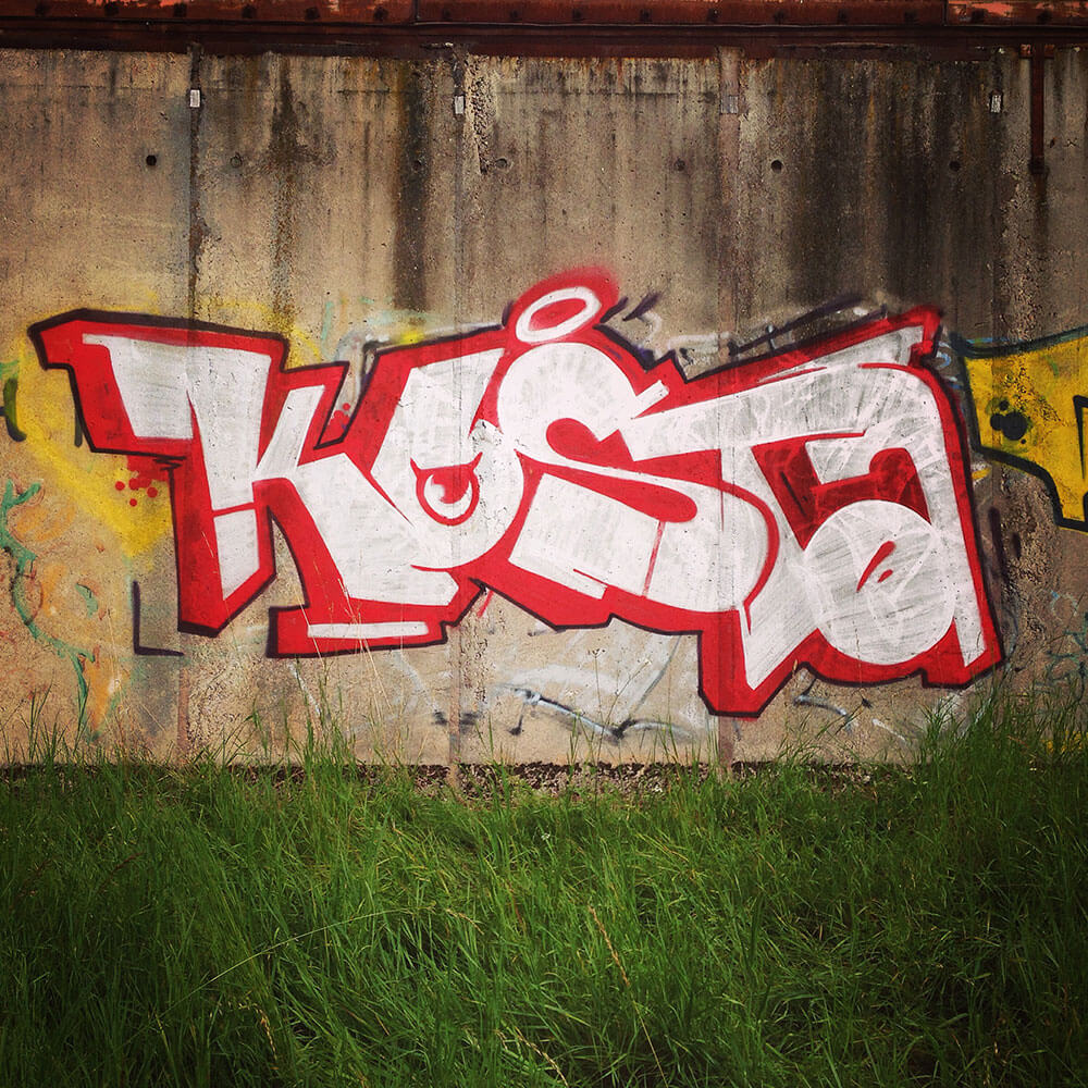 Bombing Graffiti "Kosta" by Max Kosta