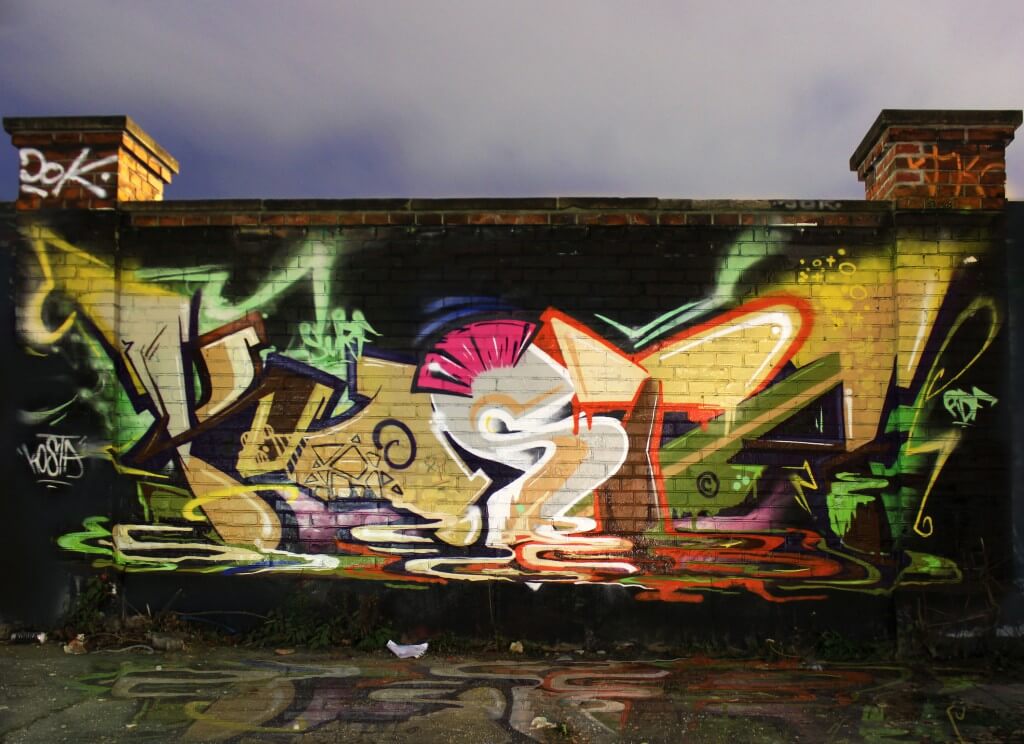 Kosta Graffiti in Munich by Max Kosta 2014