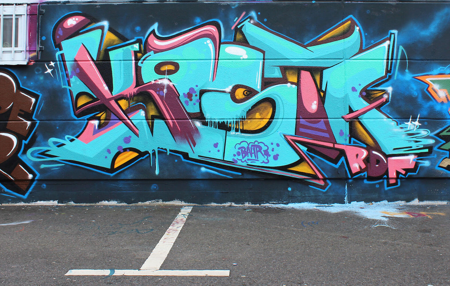 Kosta (RDF Crew) Graffiti in Bad Salzungen 2015