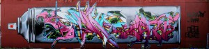 Graffiti Jam Solothurn - Spraycan by artist Max Kosta